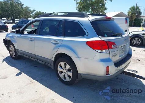 2012 Subaru Outback 2.5I Premium from USA, damaged, VIN 4S4BRBGC7C3295204